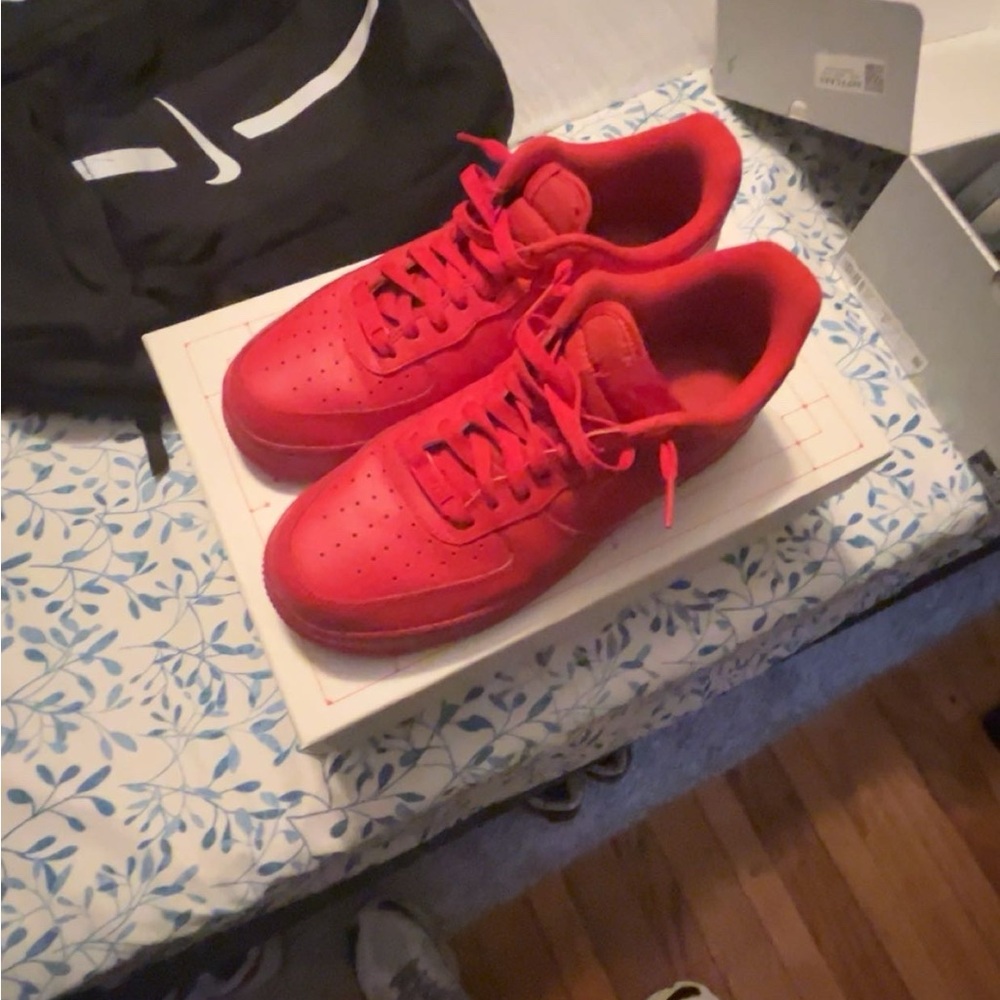 Nike Red Athletic Shoes